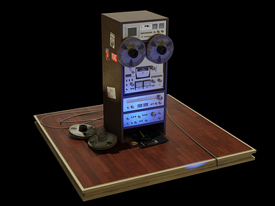 Blender 3d Music Box Modeling