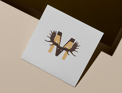 Logo branding brown logo crypto design graphic design illustration logo meta moose minimal moose logo nft ui vector web 3.0 yellow logo