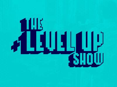 The Level Up Show gaming identity logo video games