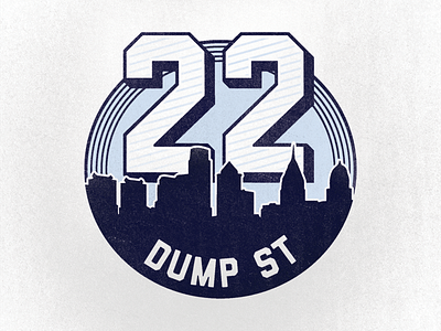 22 Dump St sticker
