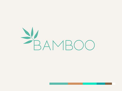 Bamboo Vegan Dark Chocolate Logo Design