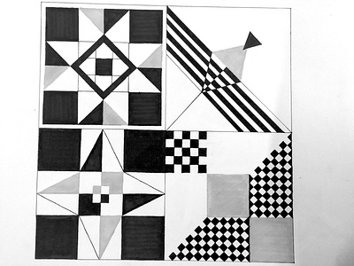 Shapes and Patterns contrast design illustration patterns shapes