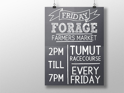 Friday Forage - Farmers Market