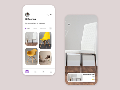 Furniture Mobile Design mobile ui