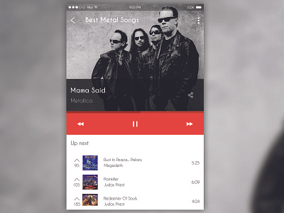 Music Player Material Design