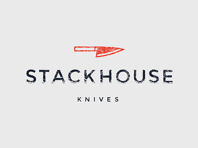 Stackhouse Knives Logo branding branding design knife logo