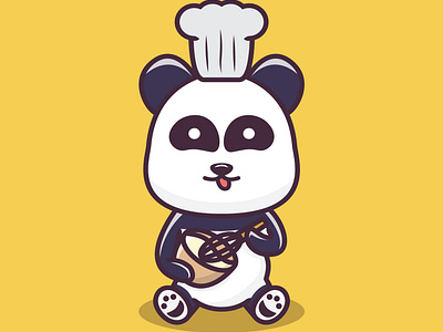 panda cooking