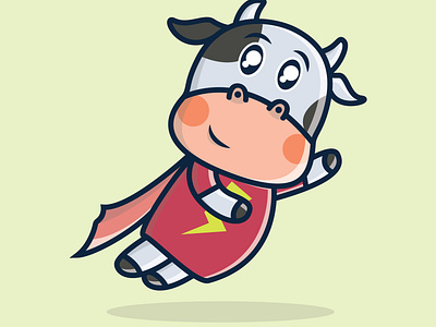 cute super cow