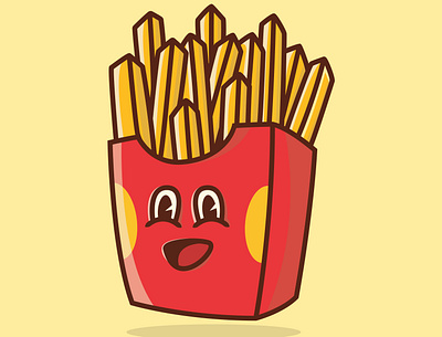 cute logo frince friens mascot cartoon character branding cartoon design icon illustration logo mascot typography ui ux vector