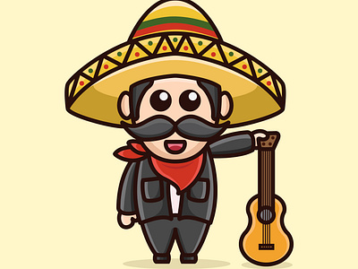 mascot mexico music character