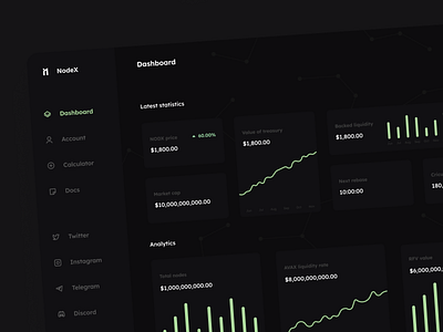 NodeX - Crypto Dashboard