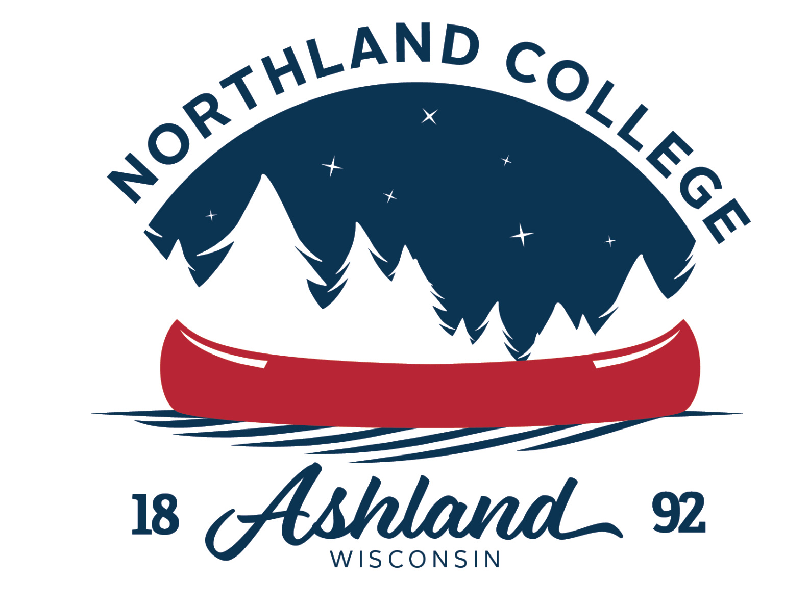 NORTHLAND RED CANOE Sticker by Jerry Lehman on Dribbble