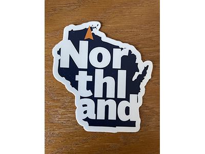 NORTHLAND STATE Sticker branding design graphic design sticker typography