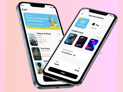 Books Purchasing App UI