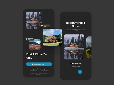 Travel Application UI Design