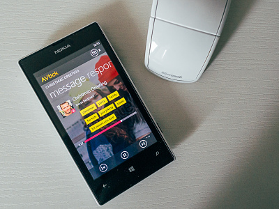 Messaging Windows Phone App