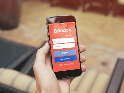 Twindog Signup Process form iphone app sign in sign up wizard
