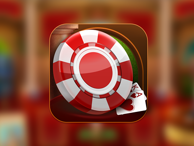 Icon For Casino Game cards chips icon ios poker