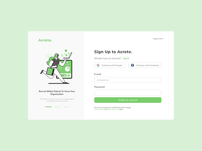 Sign Up Form beginner design green sign up form signup ui uidesign uiux