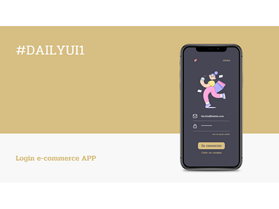 #DailyUI1 Login dailyui