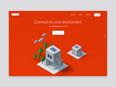 Low Poly Landingpage