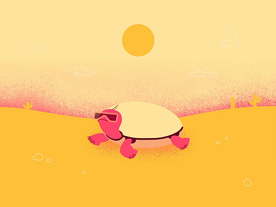 Style turtle after effect animation cartoon illustration interaction animation interaction design motion design school simple solution turtles