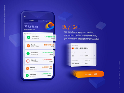 Exchange screen AR 3d effect animation 2d crypto currency crypto dashboard crypto exchange crypto wallet illustration interaction design mobile app design motion graphic parallax effect product design ui user experience ux