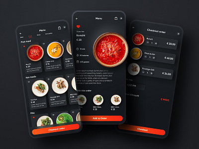 Rest app menu clean design delivery app food app mobile app mobile app design restaurant app services simple solution ui user experience ux