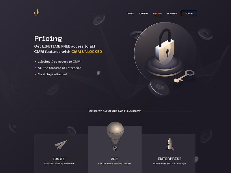 Pricing page example #251: Pricing choice