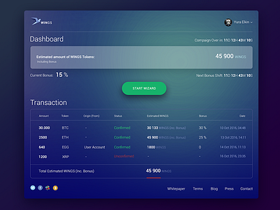 Crypto dash bitcoin services change crypto currency dashboard icon illustration interface design line ui ux