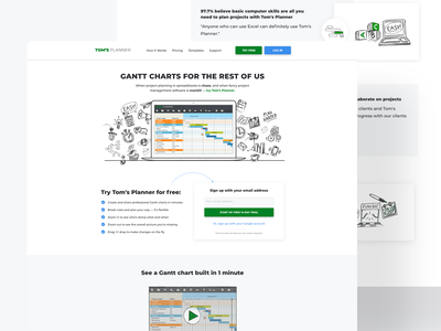 Gantt Chart Toms Planner