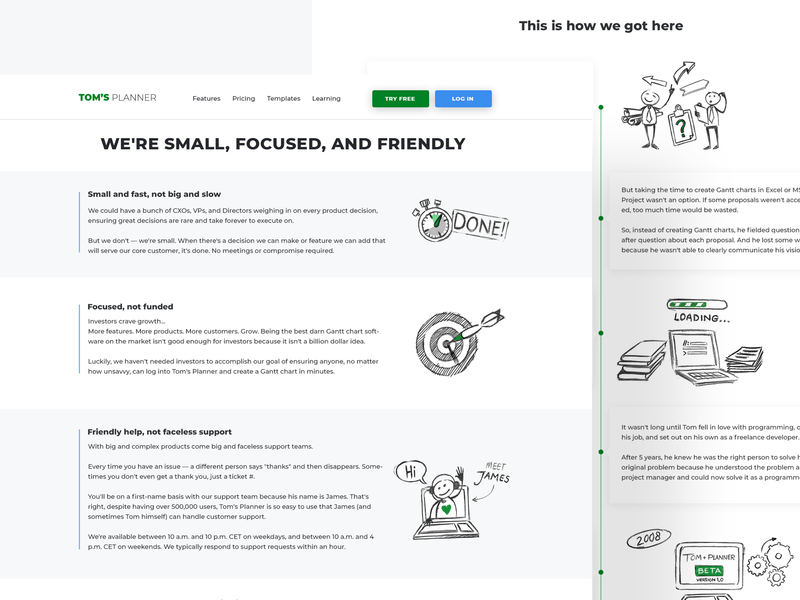 TP About Us chart clean design diagram gantt chart icons illustration interface services simple solution ui user experience ux web design