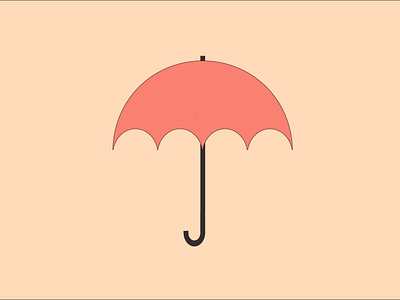 UMBRELLA ILLUSTRATION adobe adobe illustrator art design flat design graphic design illustration design umbrella umbrella illustration