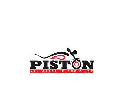 Piston Logo design bike logo dasignateddesign designateddesign graphic design logo logodesign masumbhuiyan