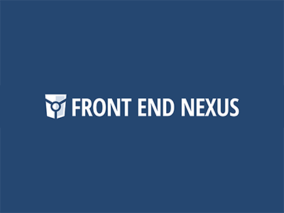 Front End Nexus Logo branding icon logo typography