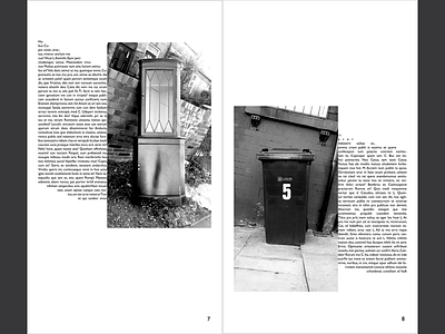 Beeline Bent Magazine (4/4) angles black and white photography double page spread graphic design greyscale images and text indesign magazine magazine layouts photography photoshop street photography