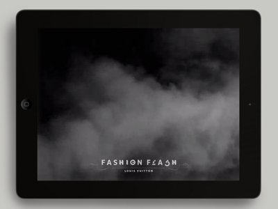 Louis Vuitton animation flash ipad app motion graphics