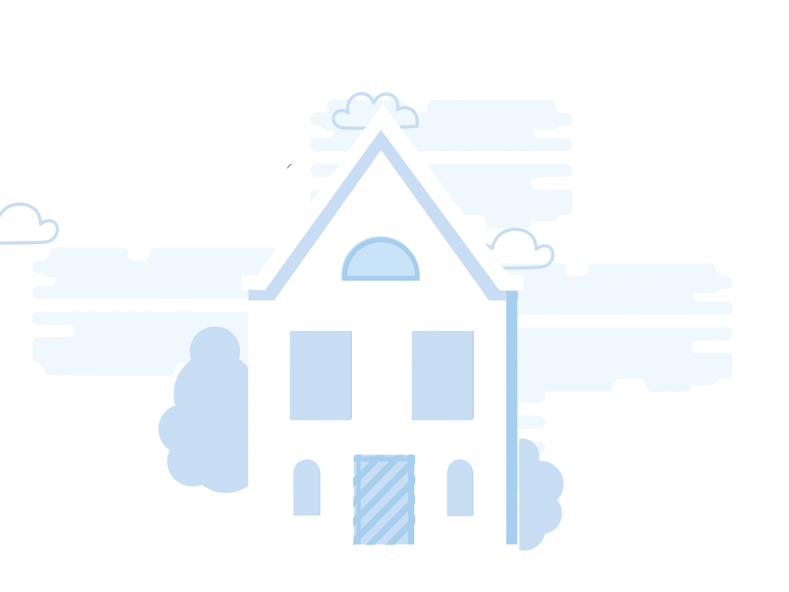 small house animation adobe aftereffects animated animation creativemind design graphic house illustration illustrator motion motion graphics vector