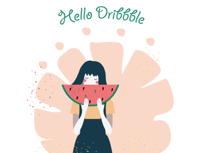 Hello Dribbble! adobe creativemind illustration illustrator