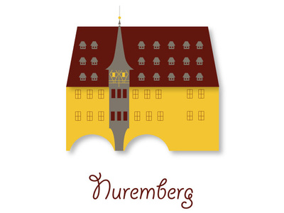 Nürnberg adobe graphic illustration illustrator logo minimal vector