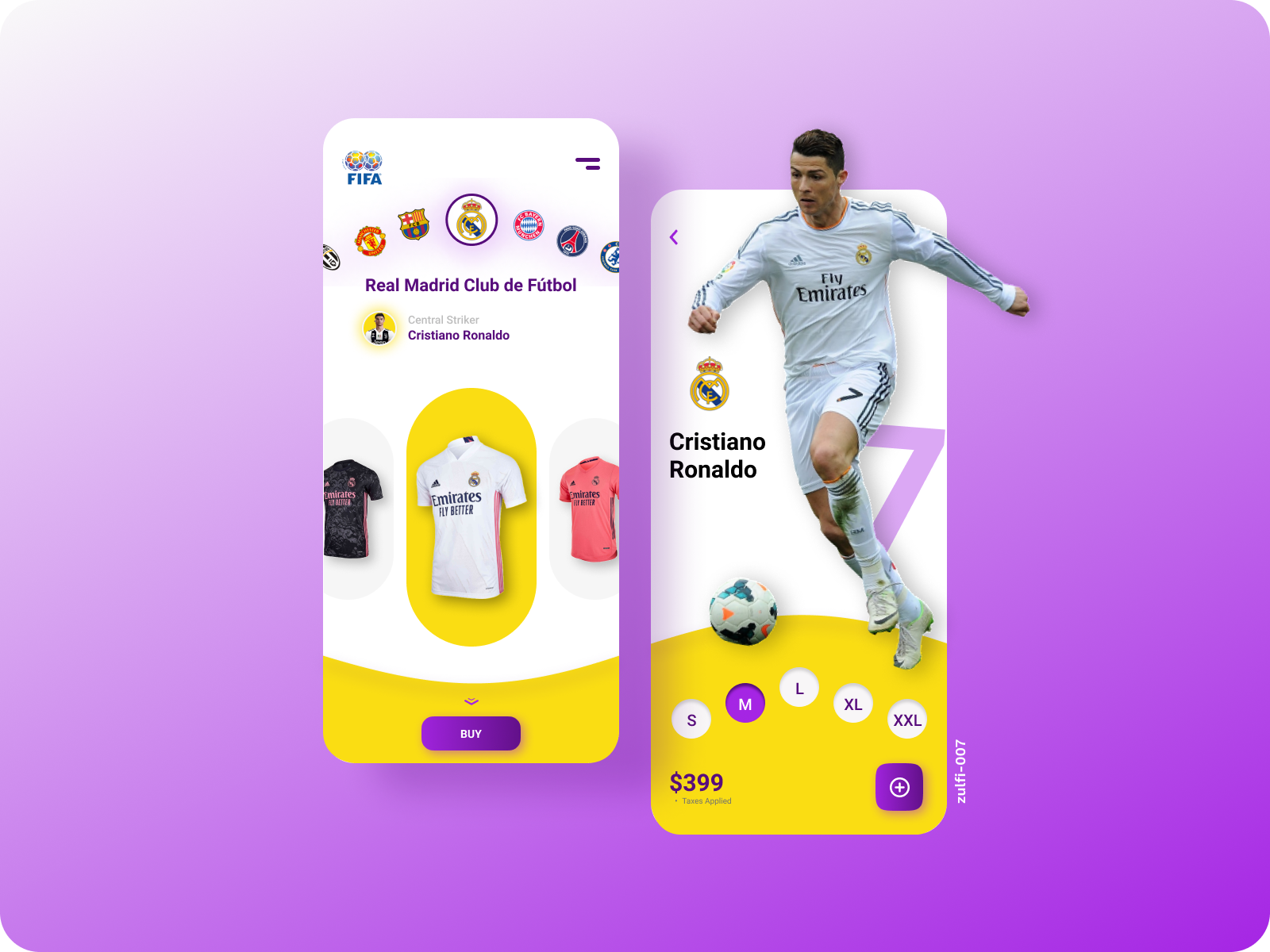 Sport Apparel Shopping App by MOHAMMED ZULFIKER on Dribbble