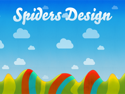Spiders Design desktop background