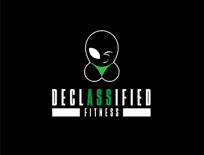 Declassified Fitness Logo Design design illustration logo