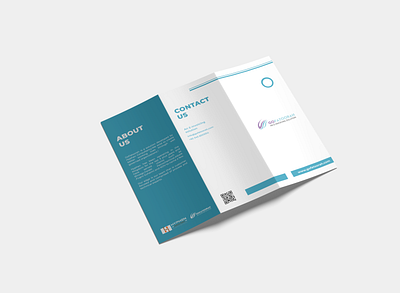 Trifold Brochure Design branding brochure corporate design graphic design illustration ui