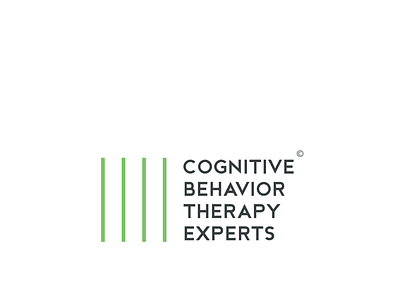 Cognitive Behavior Therapy Experts Logo branding design graphic design illustration logo typography ux