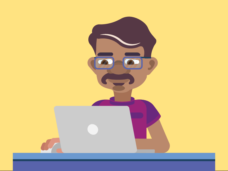 IT Manager at work by Isaac on Dribbble