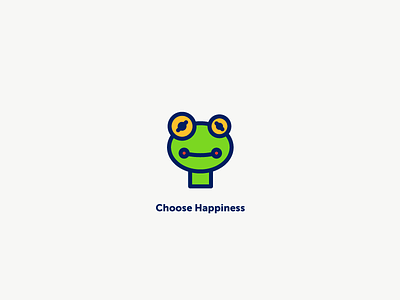 Choose Happiness be happy character design frog happy icon illustration kermit quote