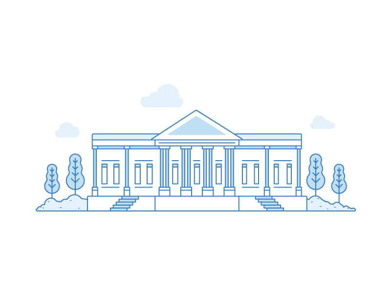 Government building by Isaac on Dribbble