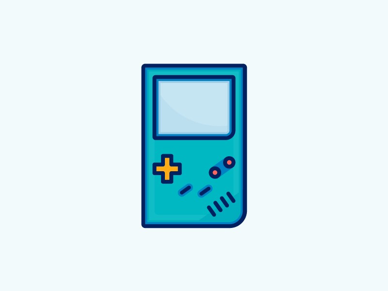 Retro Gameboy by Isaac on Dribbble