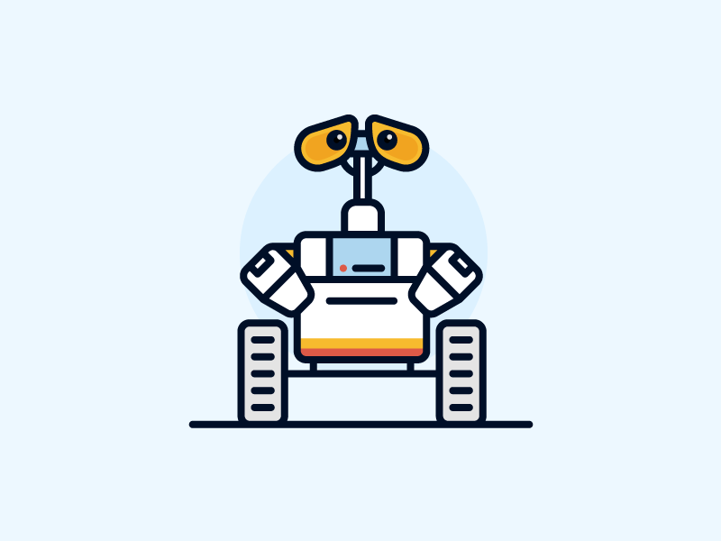 Wall-E by Isaac on Dribbble